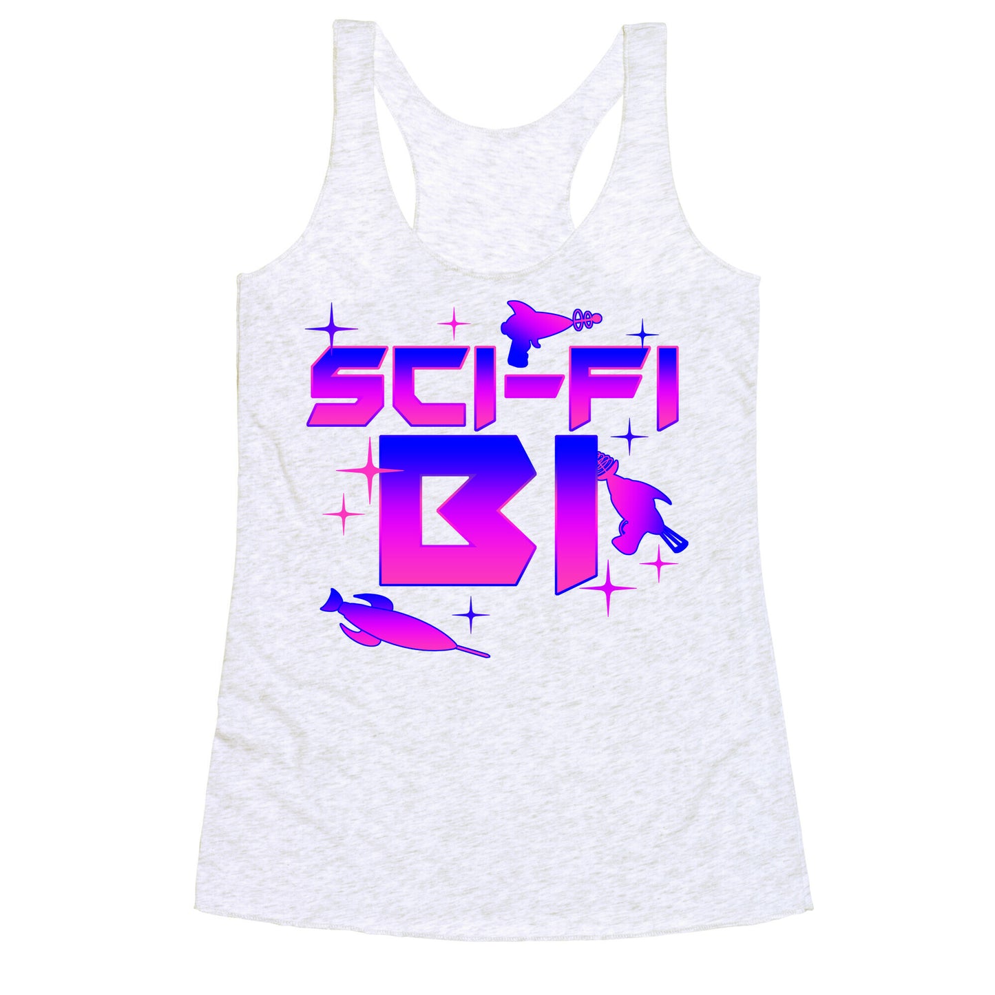 Sci-Fi Bi Racerback Tank