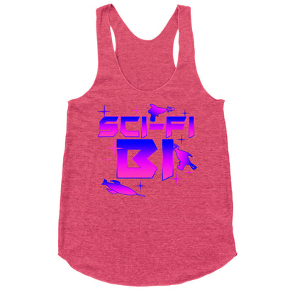 Sci-Fi Bi Racerback Tank
