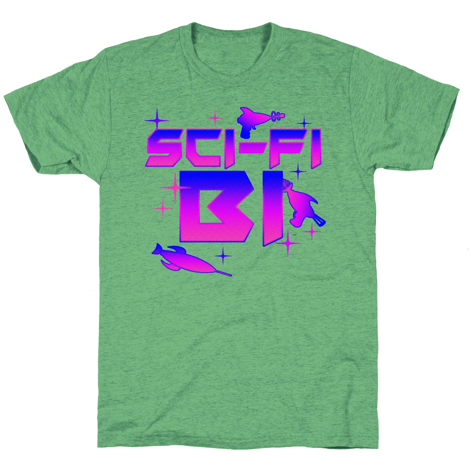 Sci-Fi Bi Unisex Triblend Tee