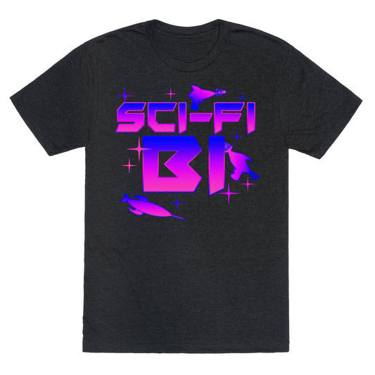 Sci-Fi Bi Unisex Triblend Tee