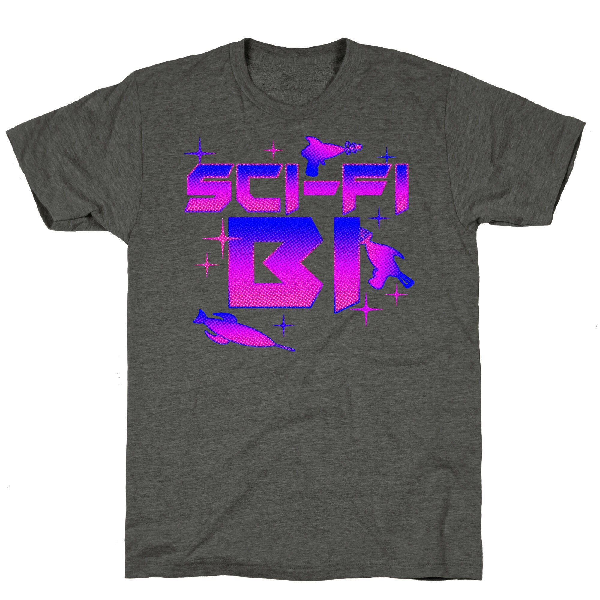 Sci-Fi Bi Unisex Triblend Tee