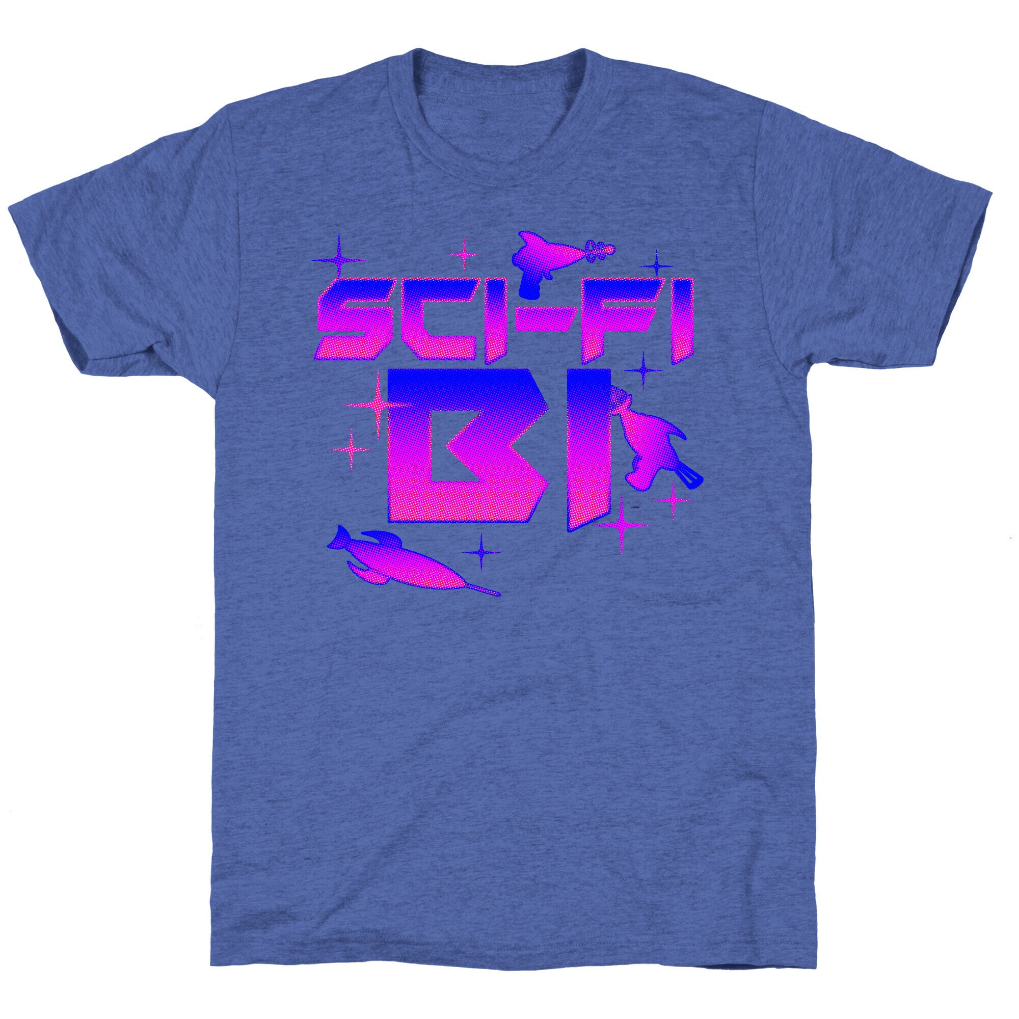 Sci-Fi Bi Unisex Triblend Tee