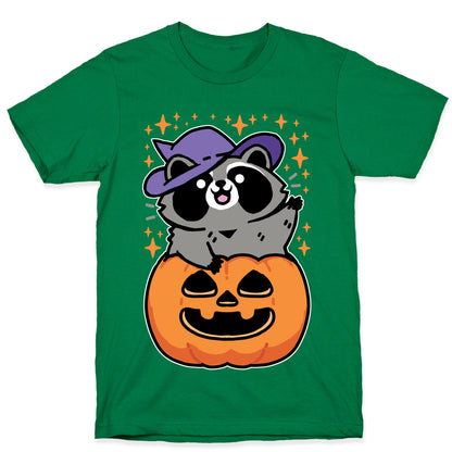 Cute Halloween Raccoon T-Shirt