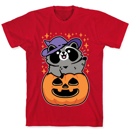 Cute Halloween Raccoon T-Shirt