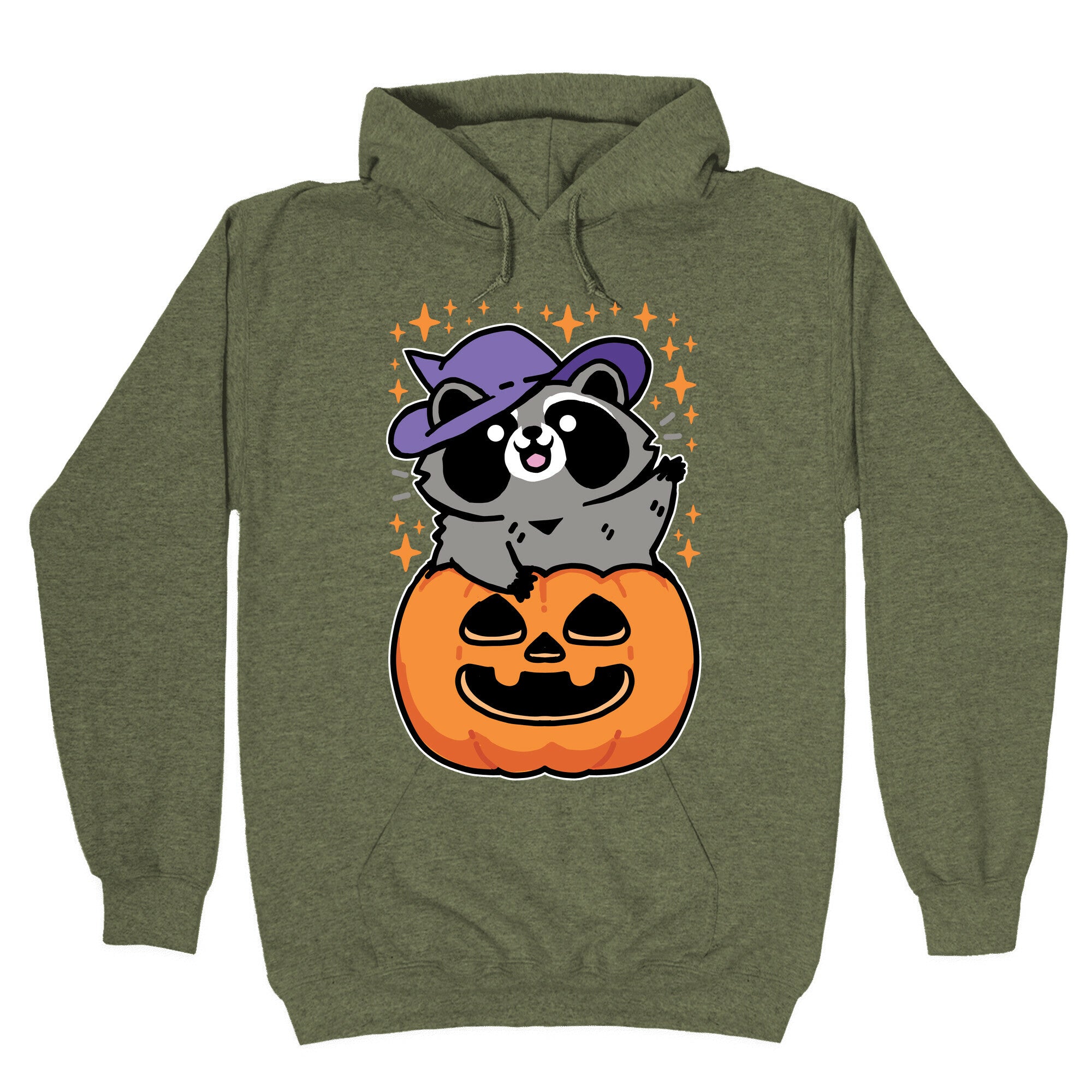 Cute Halloween Raccoon Hoodie