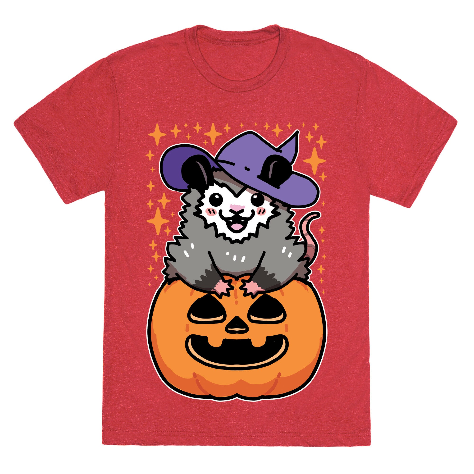 Cute Halloween Possum Unisex Triblend Tee