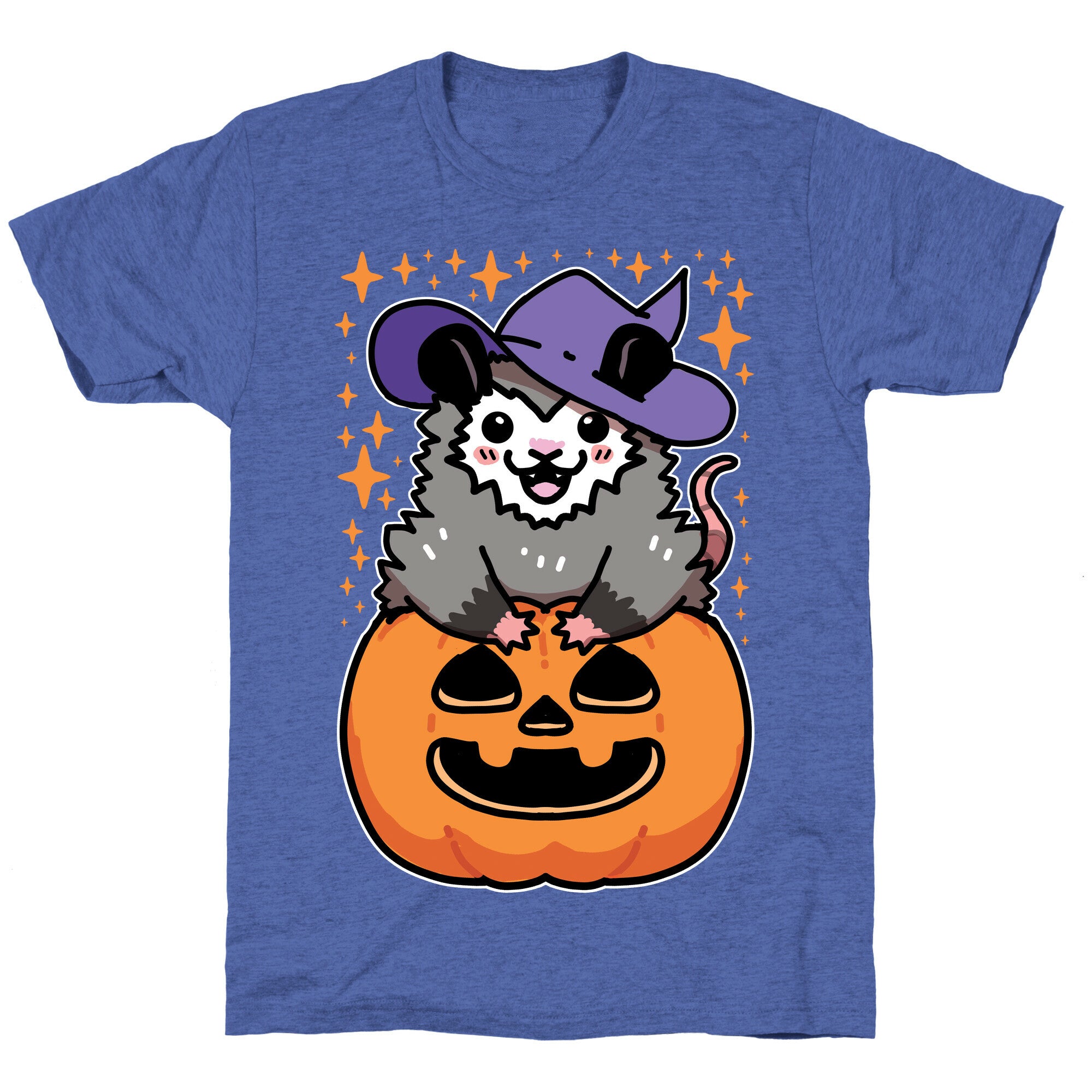 Cute Halloween Possum Unisex Triblend Tee