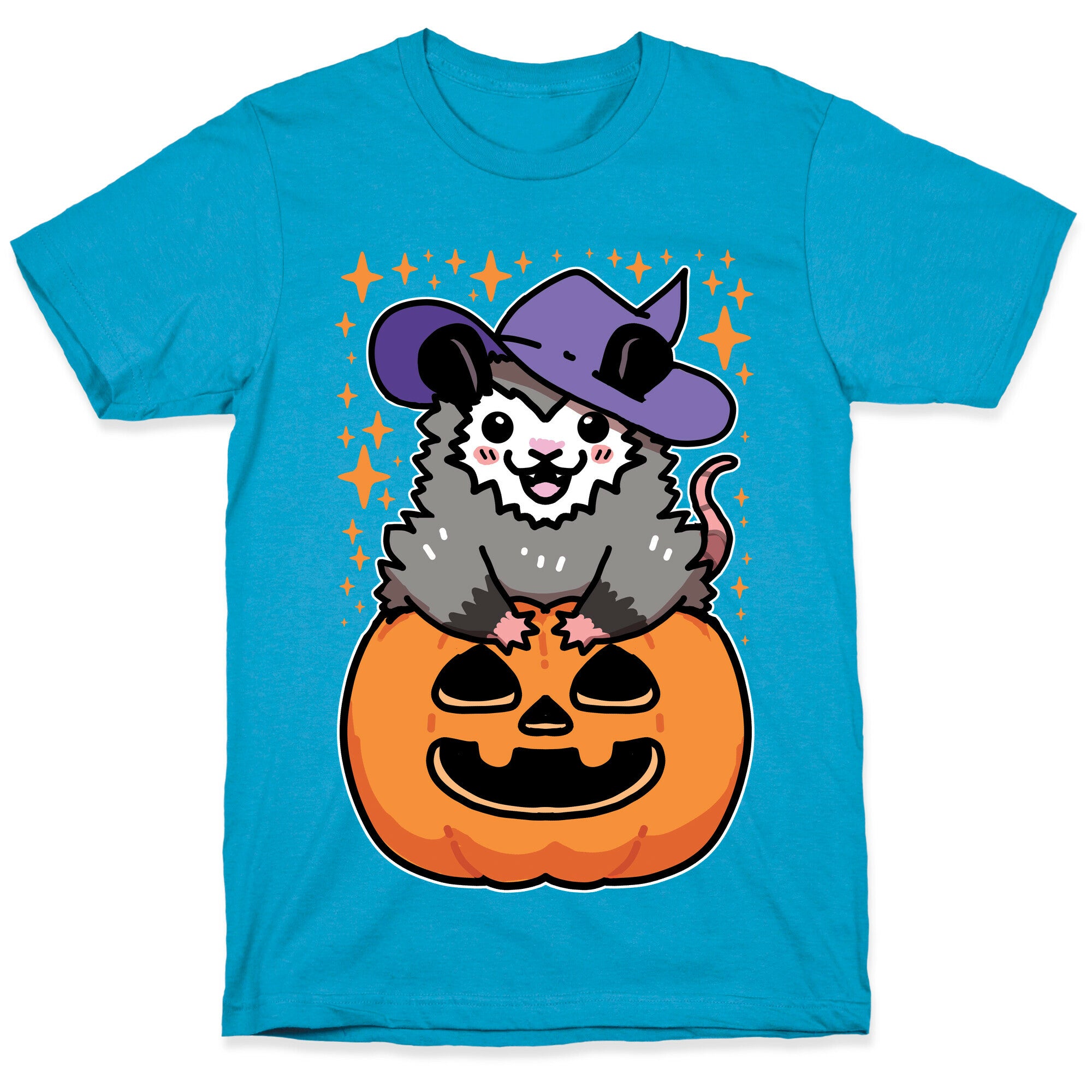 Cute Halloween Possum Unisex Triblend Tee