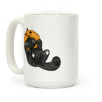 Halloween Pumpkin Cat Coffee Mug