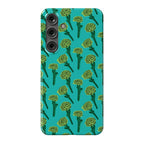 Green Carnation Pattern Phone Case