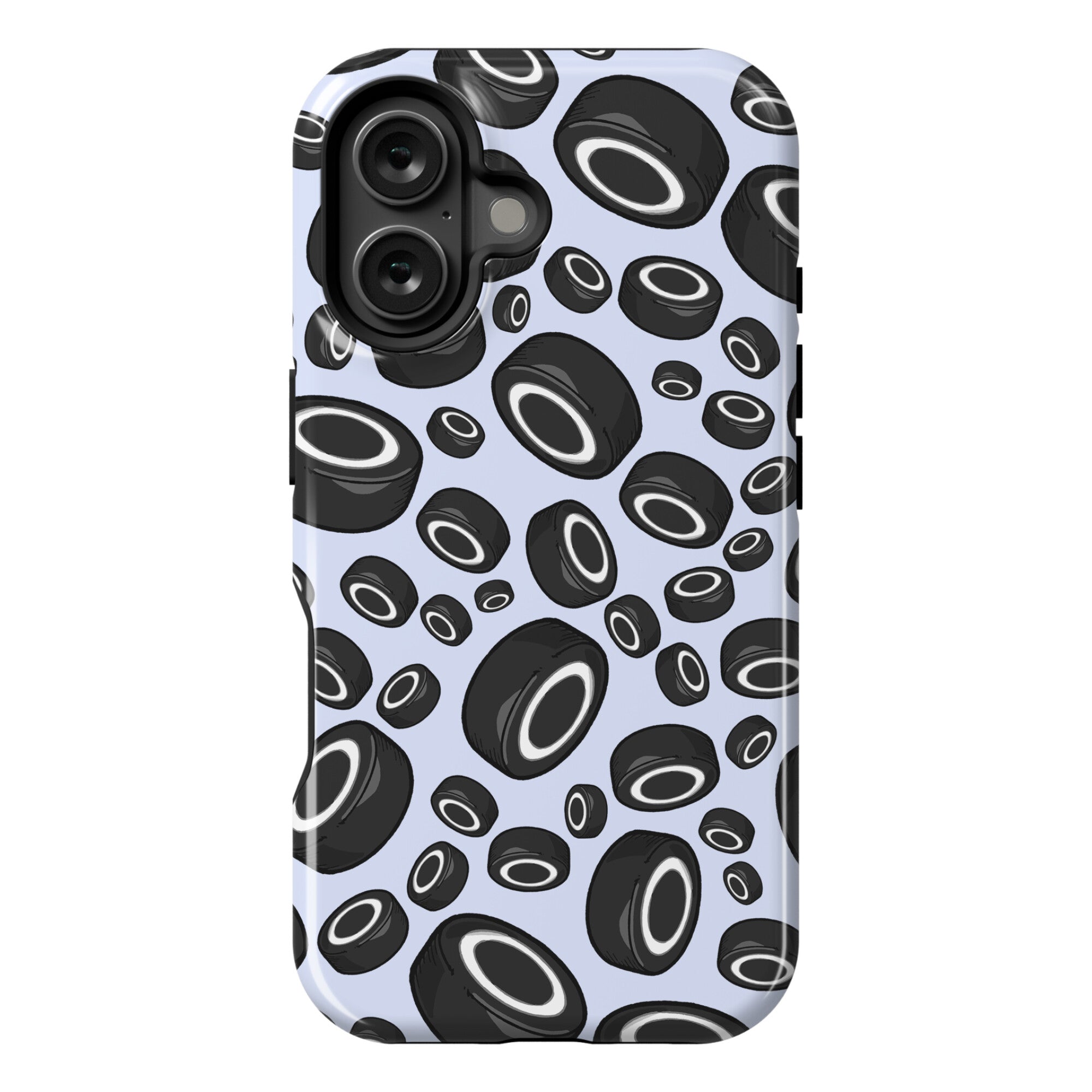 Hockey Pucks Pattern Phone Case