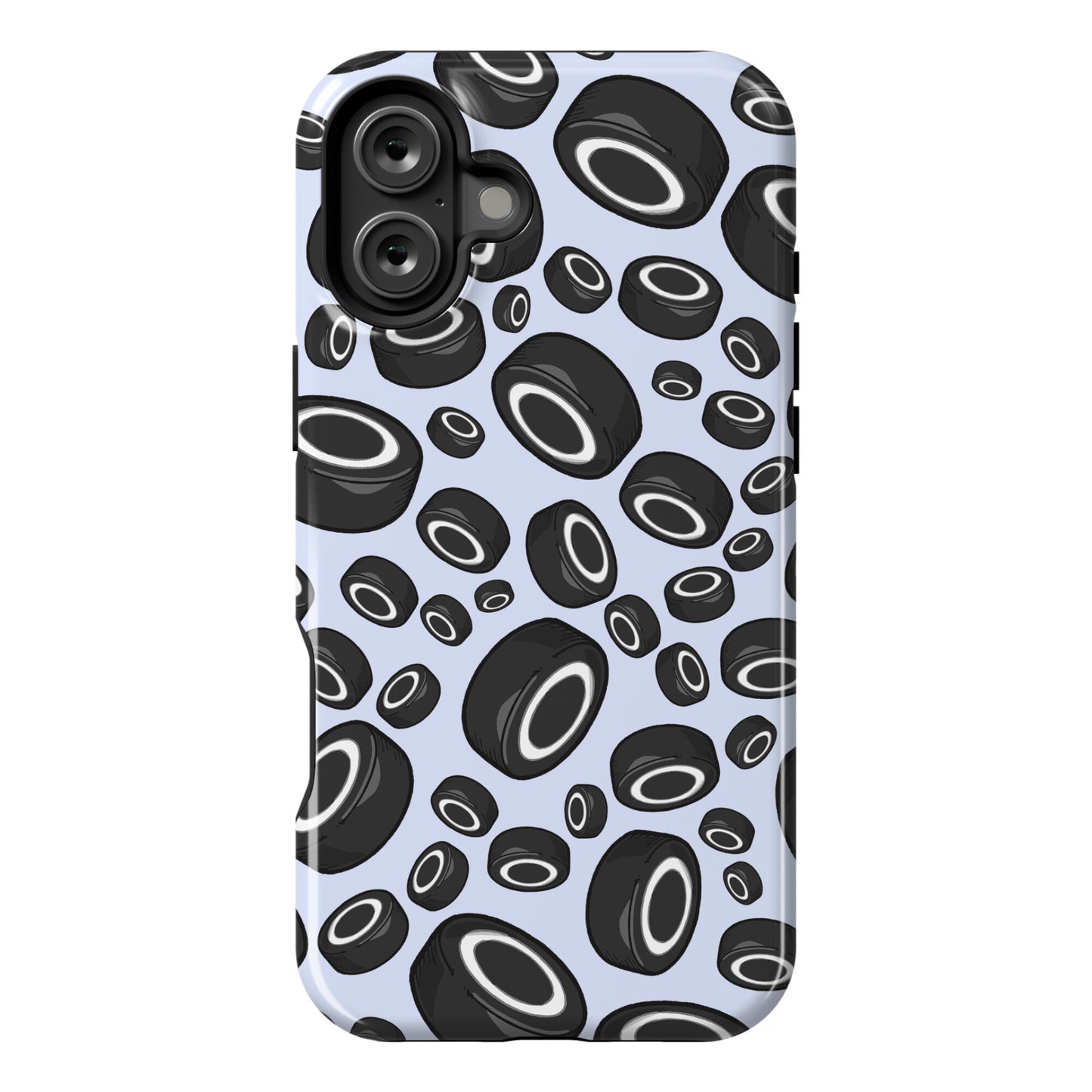 Hockey Pucks Pattern Phone Case