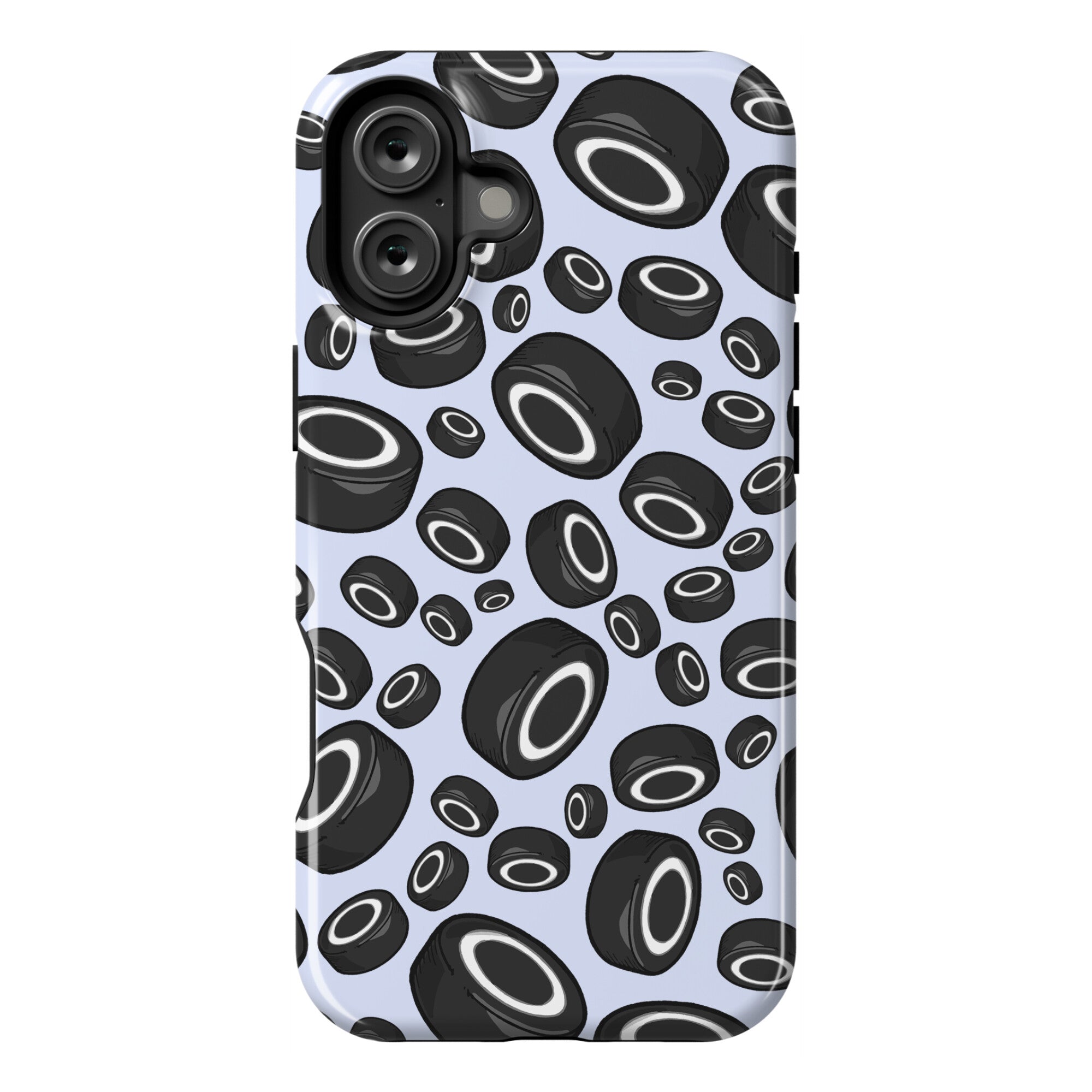 Hockey Pucks Pattern Phone Case