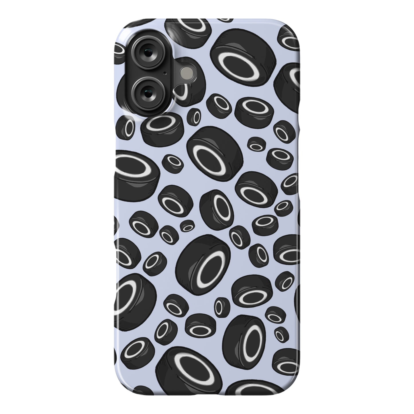 Hockey Pucks Pattern Phone Case