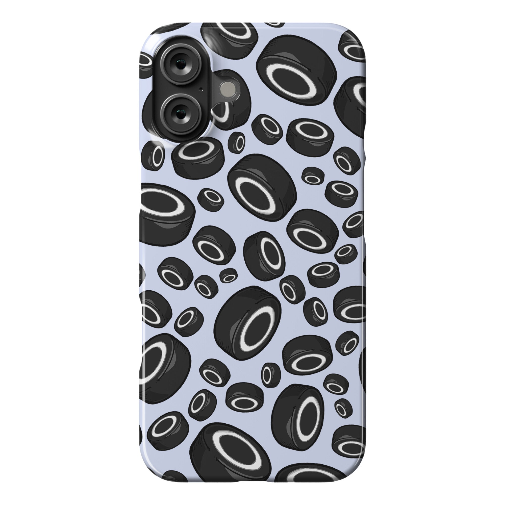 Hockey Pucks Pattern Phone Case