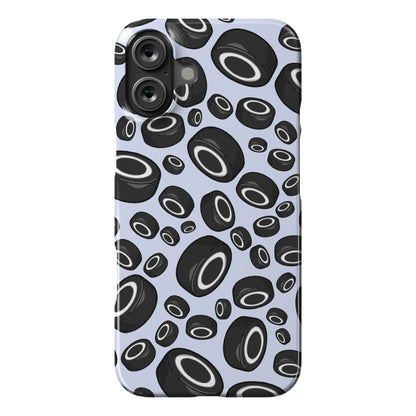Hockey Pucks Pattern Phone Case