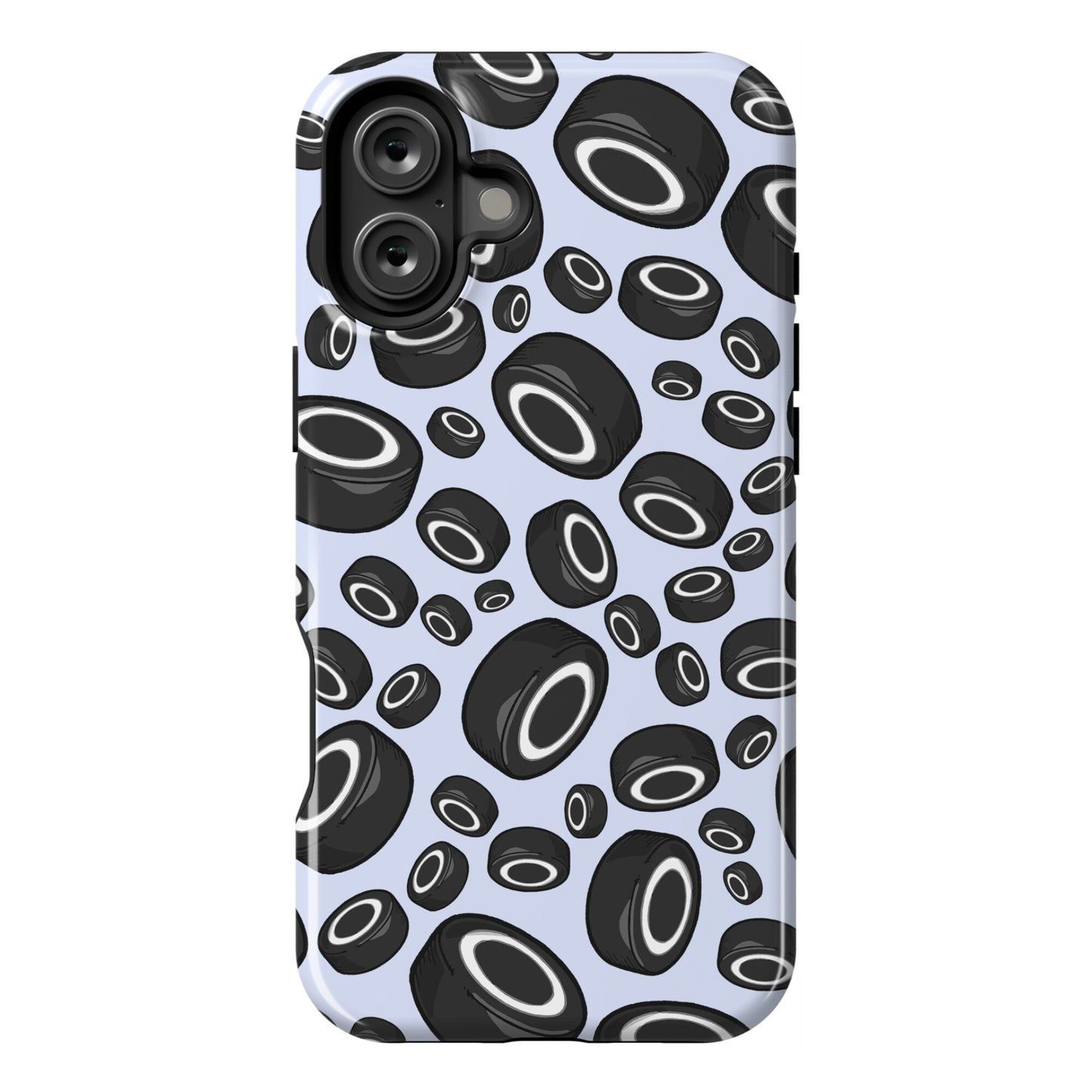 Hockey Pucks Pattern Phone Case