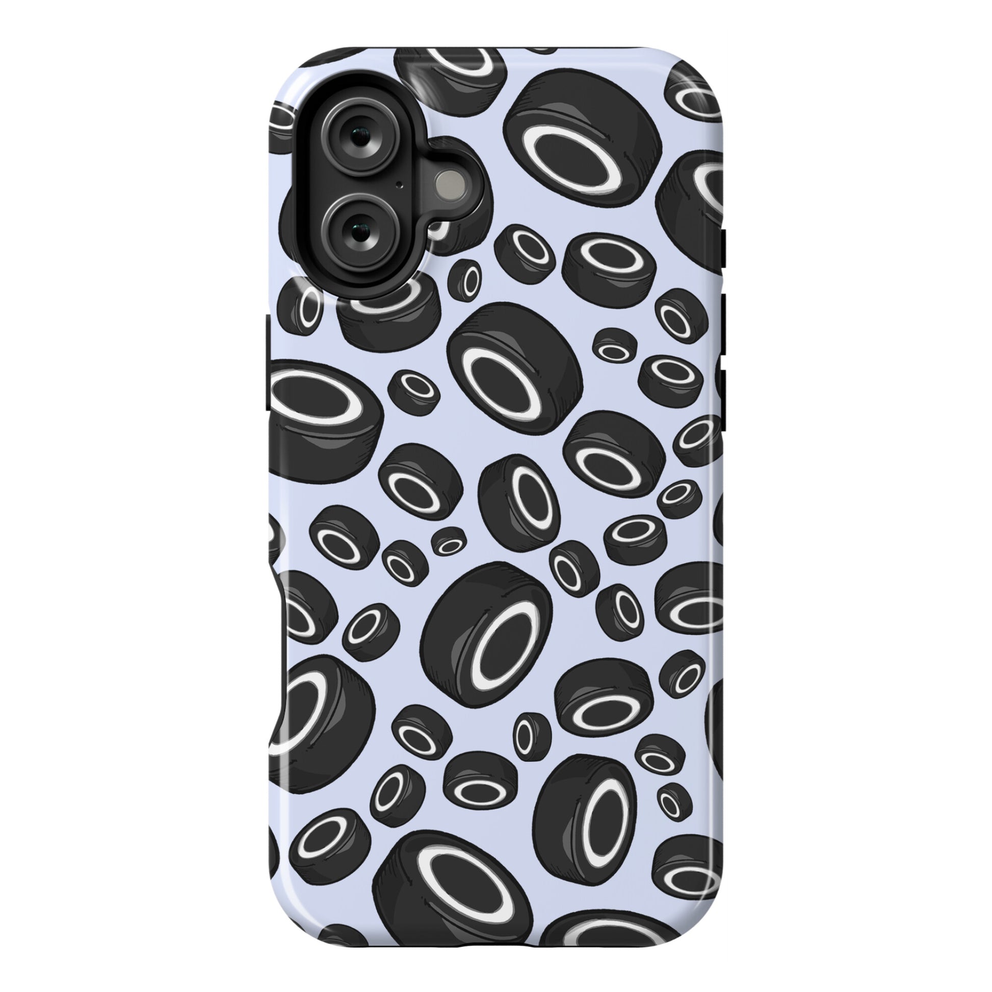 Hockey Pucks Pattern Phone Case