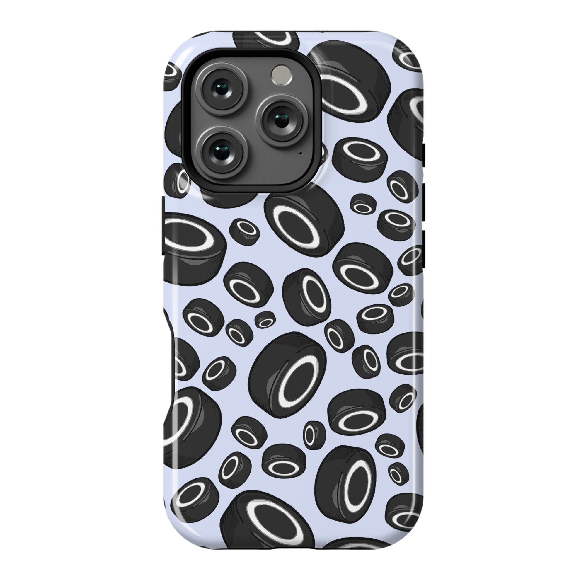 Hockey Pucks Pattern Phone Case