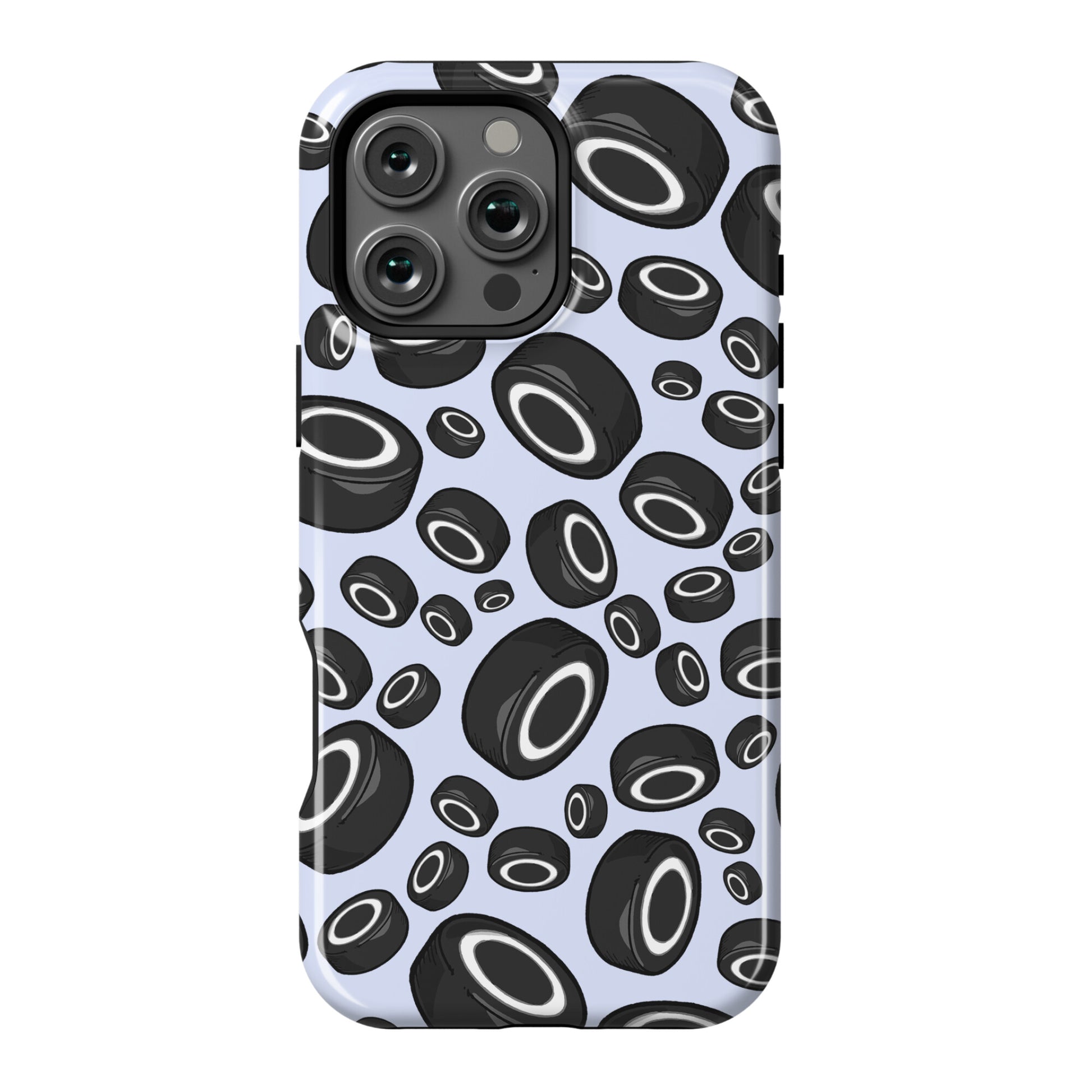Hockey Pucks Pattern Phone Case