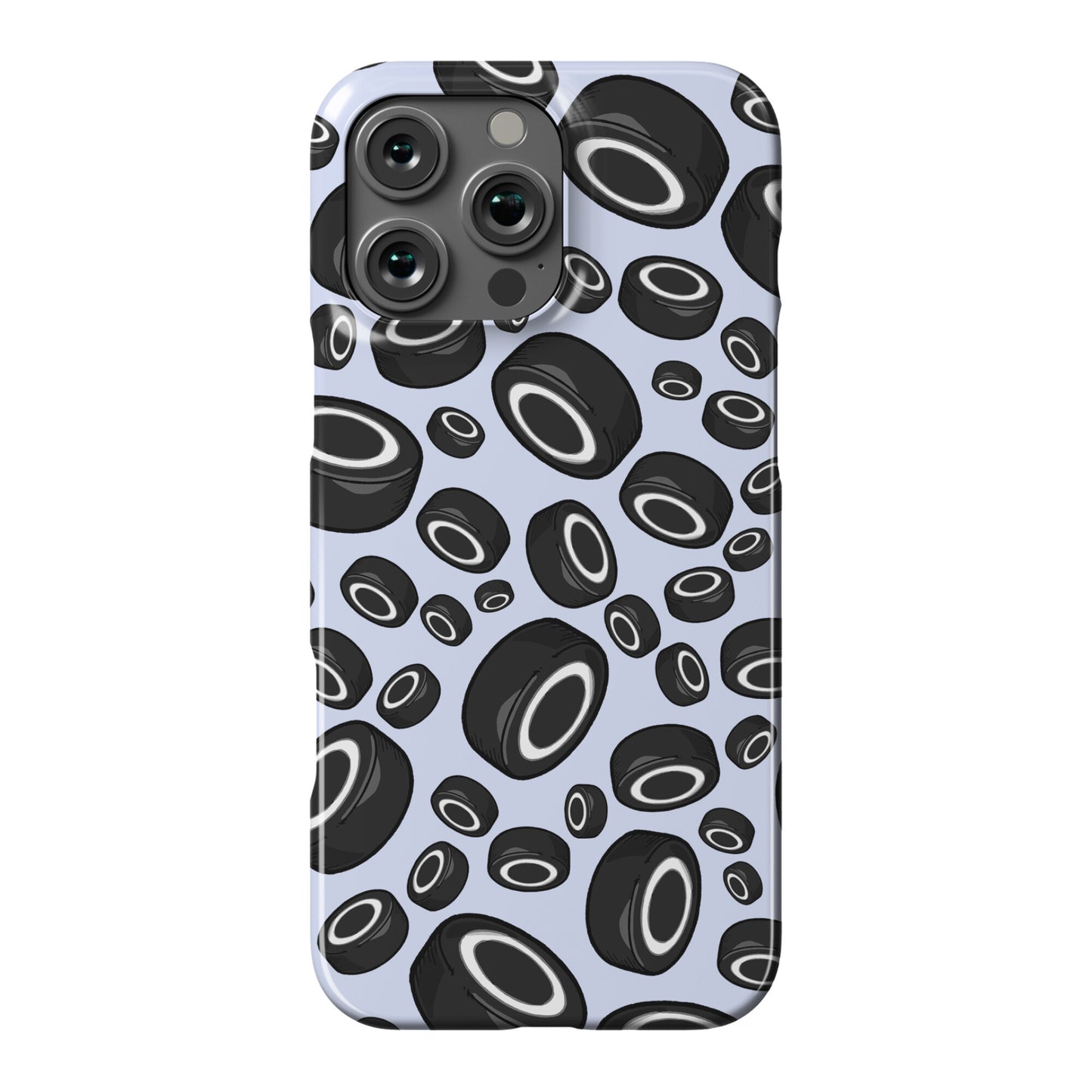 Hockey Pucks Pattern Phone Case