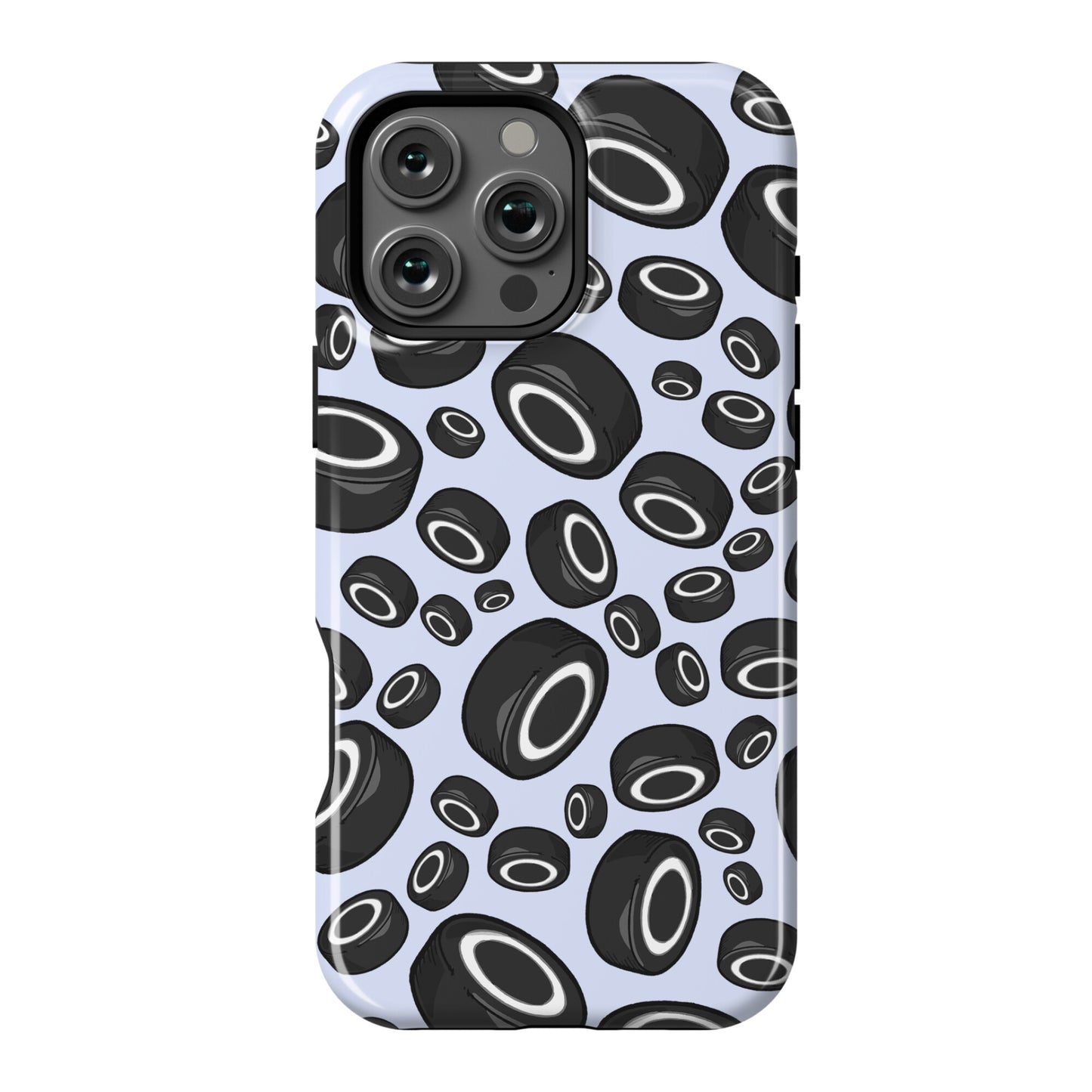 Hockey Pucks Pattern Phone Case