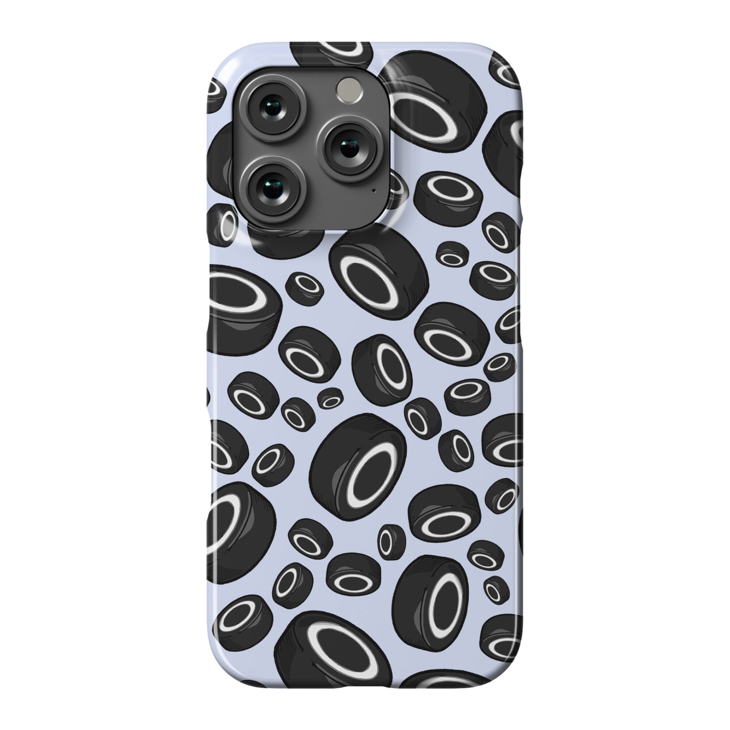 Hockey Pucks Pattern Phone Case