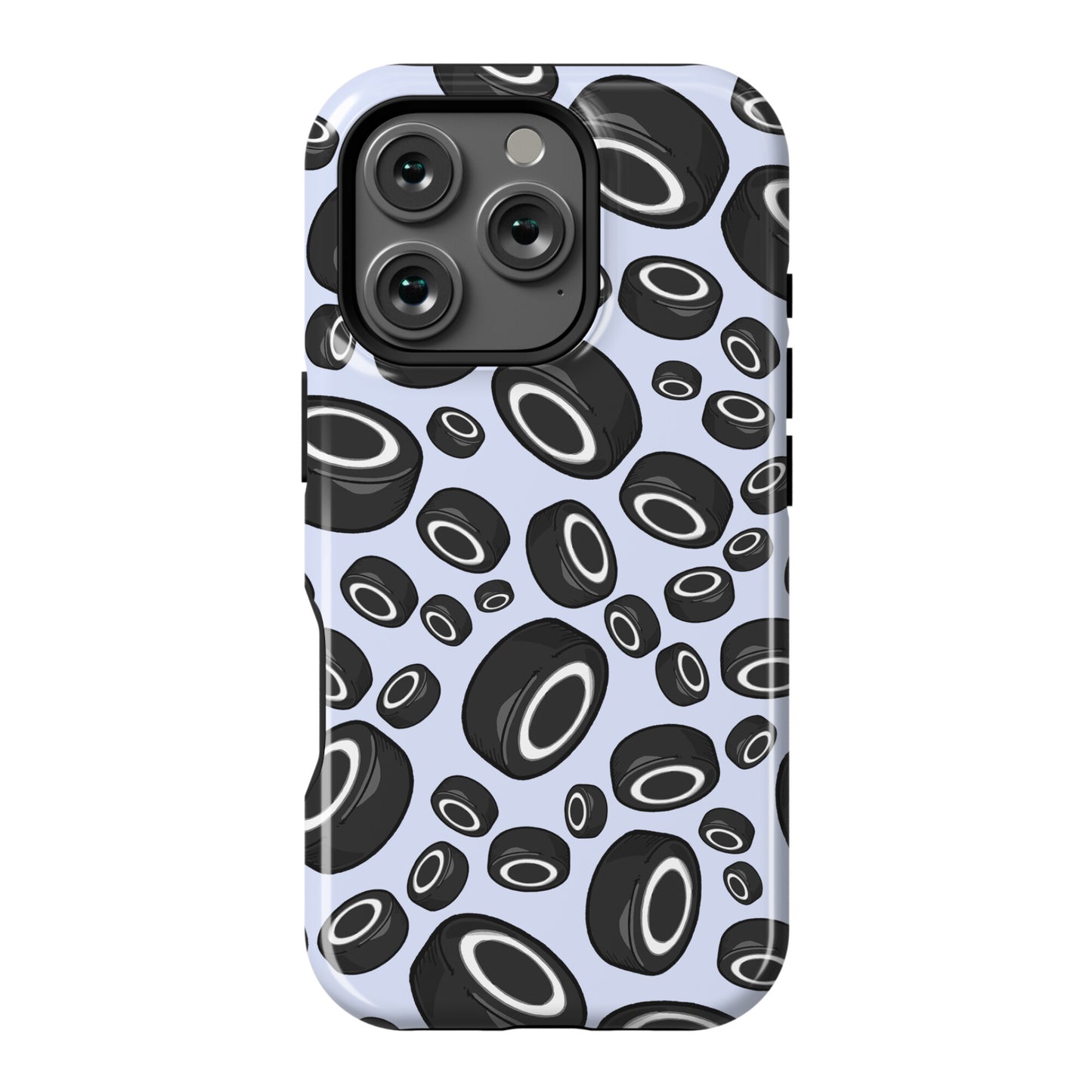 Hockey Pucks Pattern Phone Case