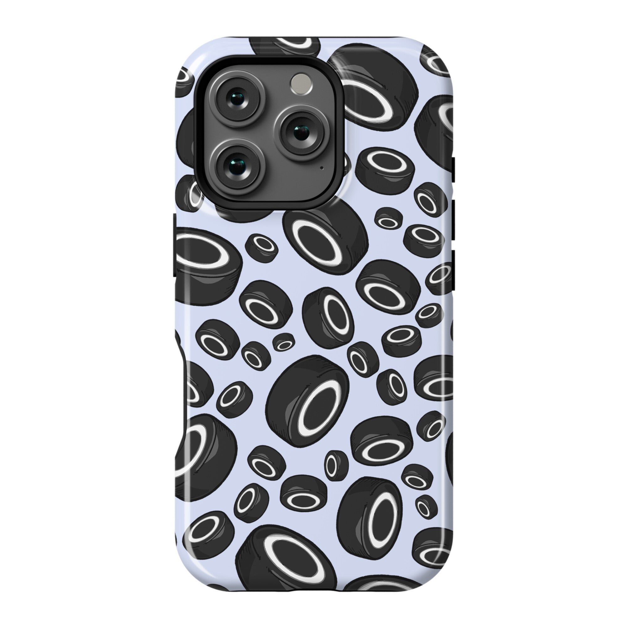 Hockey Pucks Pattern Phone Case