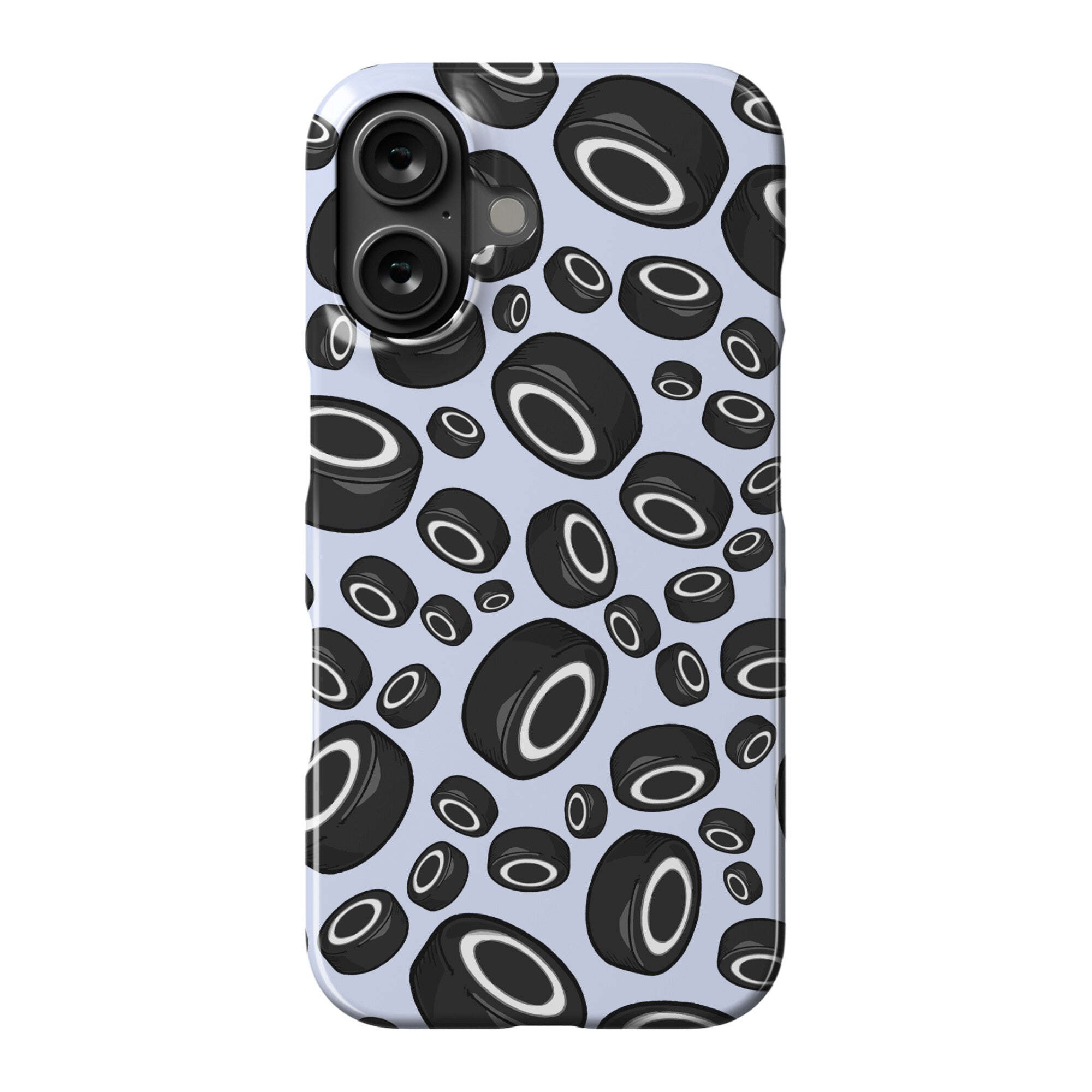 Hockey Pucks Pattern Phone Case