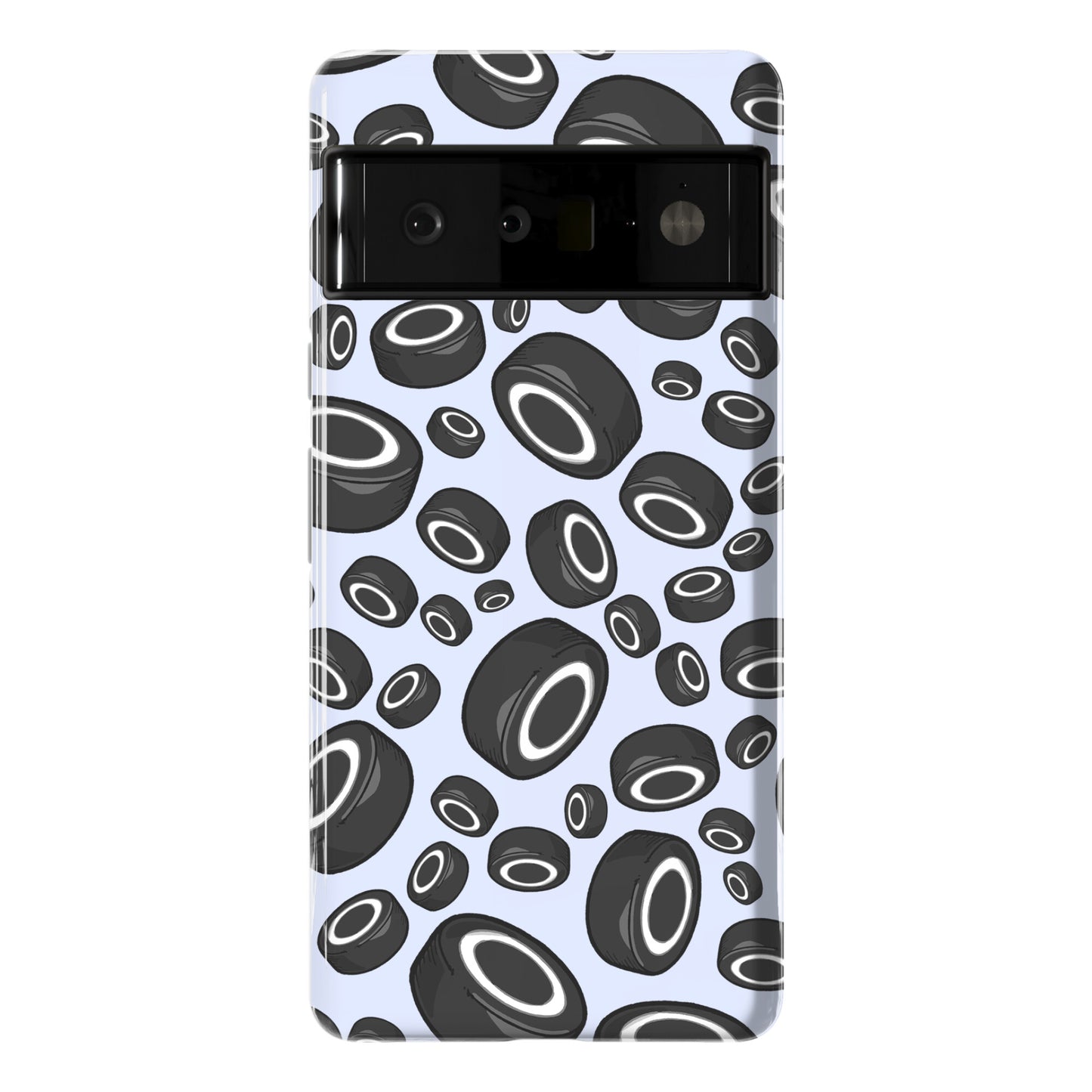 Hockey Pucks Pattern Phone Case