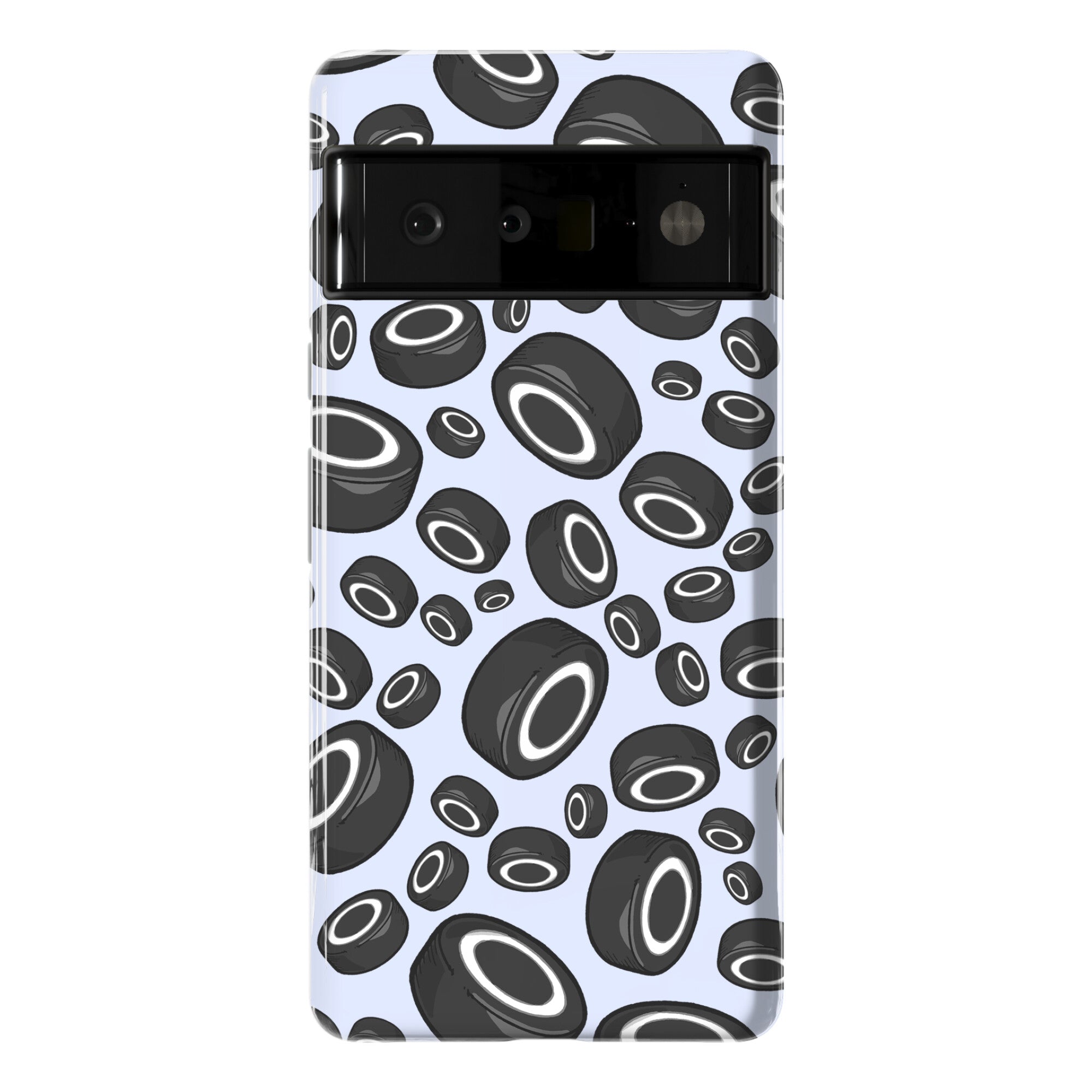 Hockey Pucks Pattern Phone Case