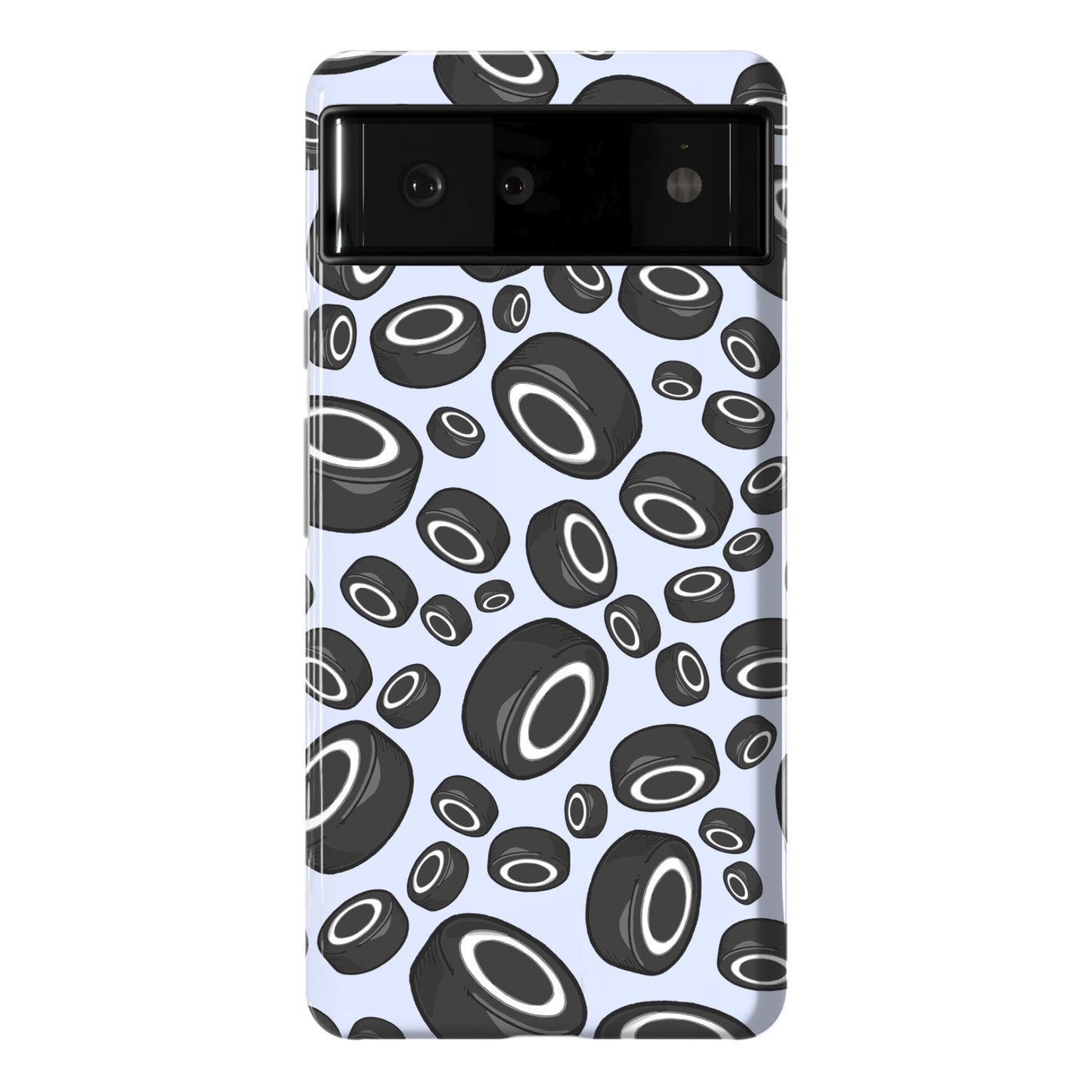 Hockey Pucks Pattern Phone Case