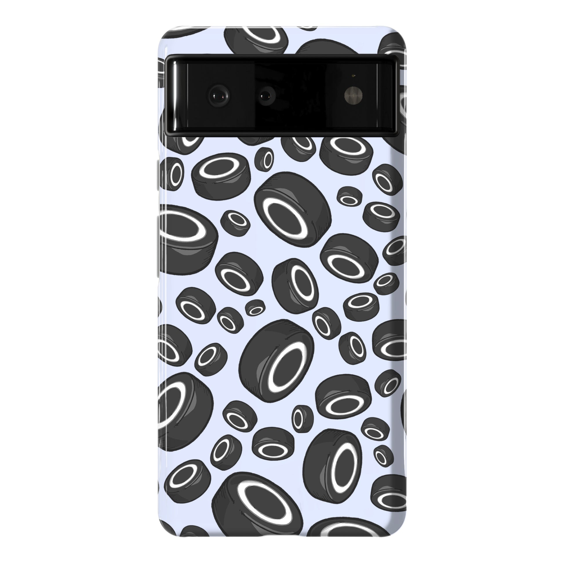 Hockey Pucks Pattern Phone Case