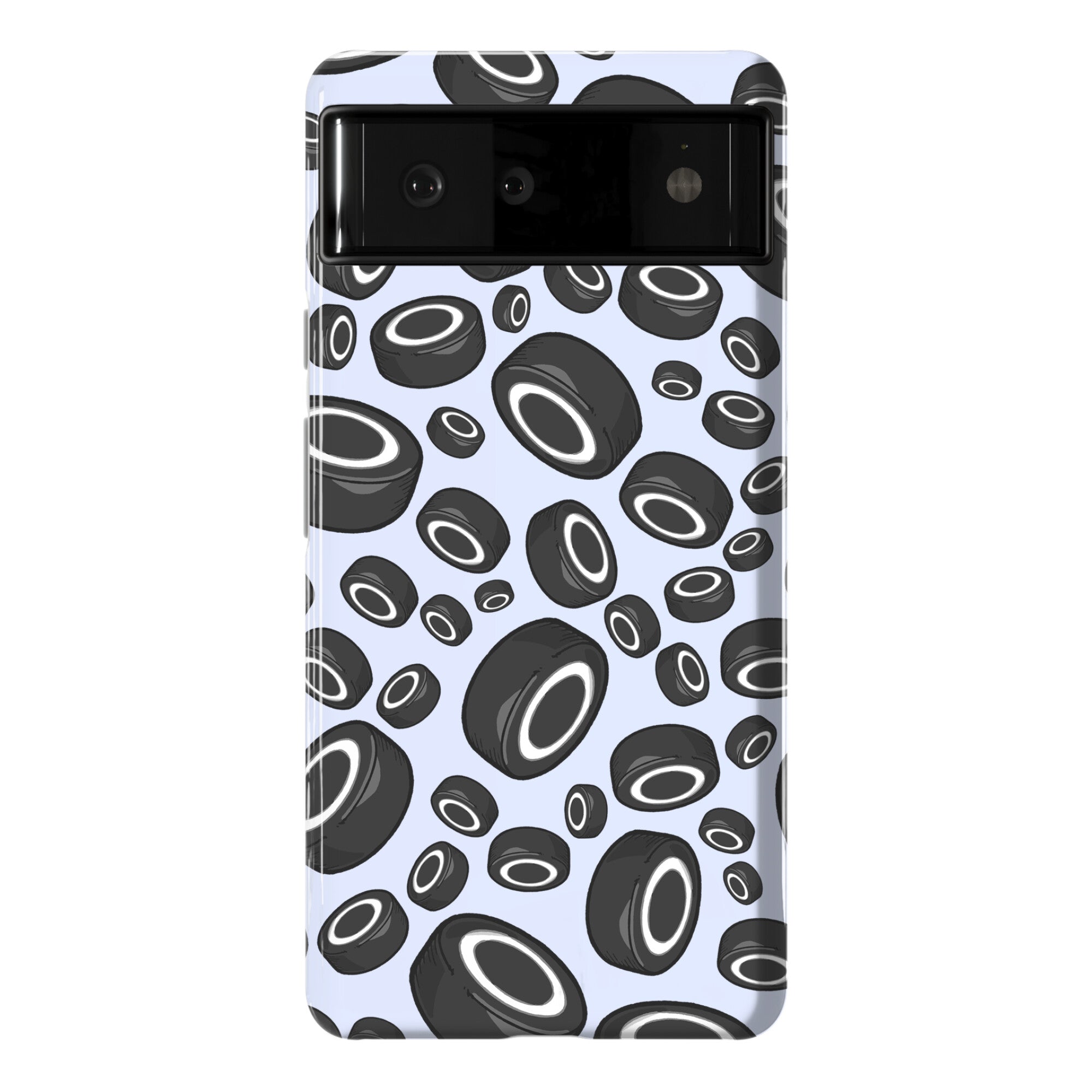 Hockey Pucks Pattern Phone Case