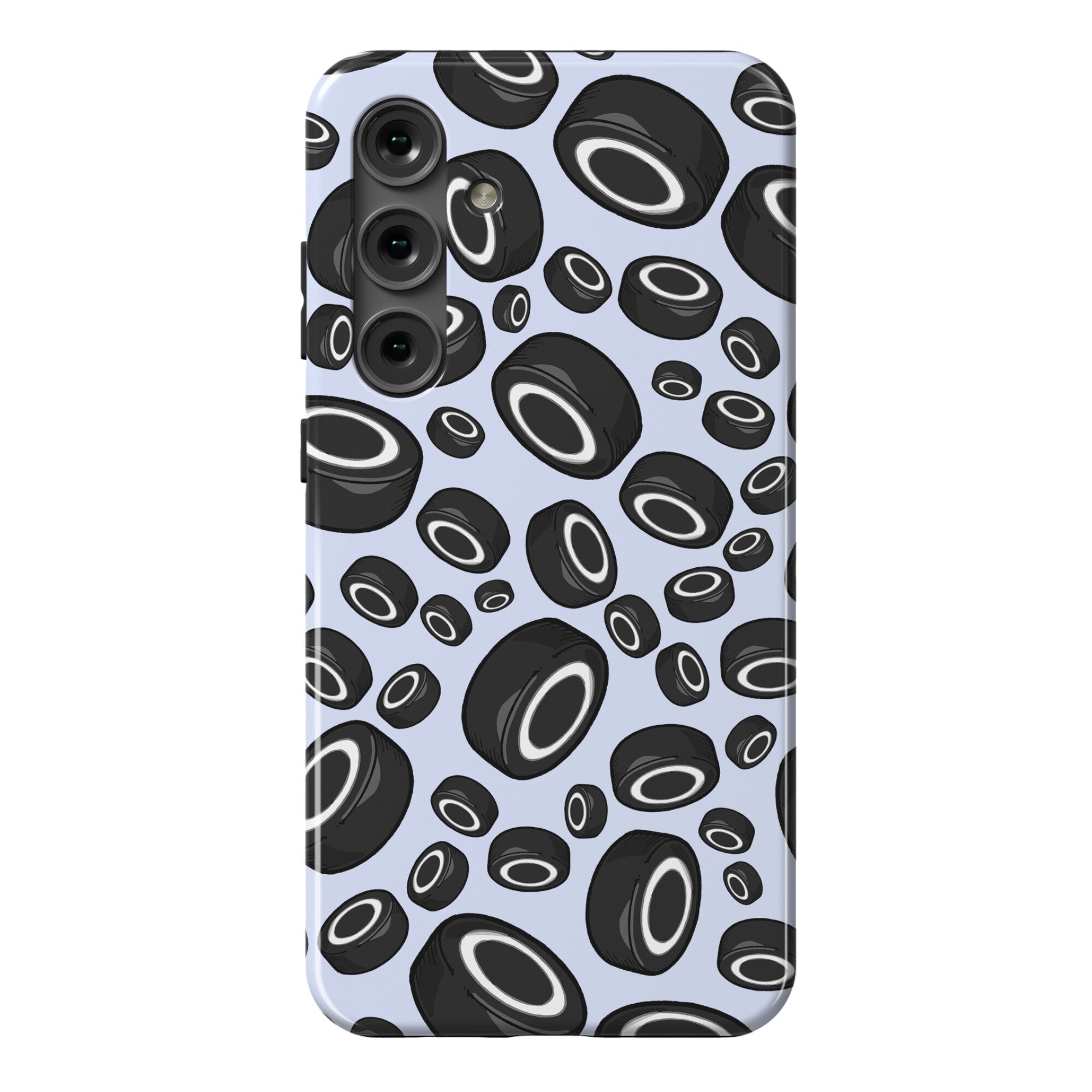 Hockey Pucks Pattern Phone Case