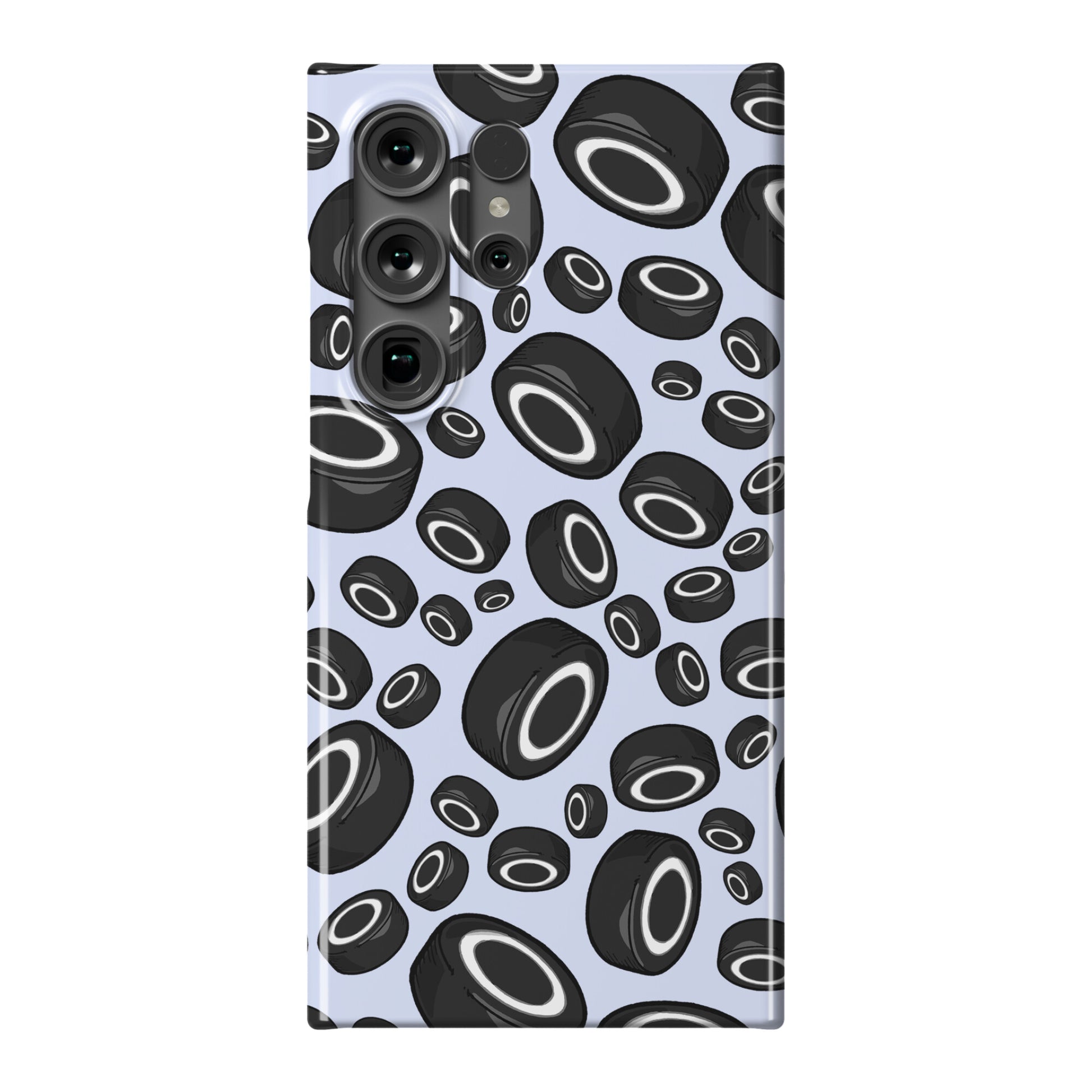 Hockey Pucks Pattern Phone Case