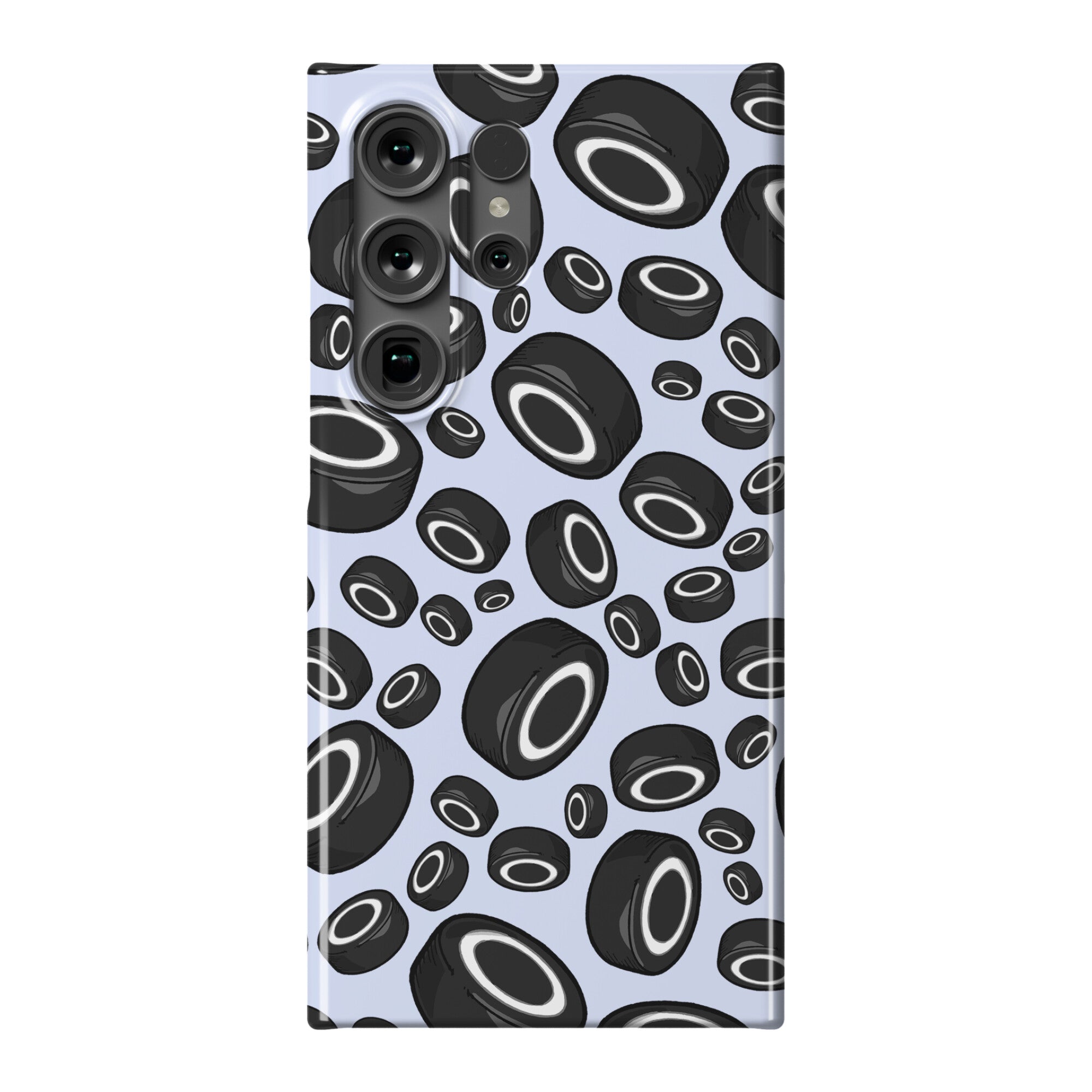 Hockey Pucks Pattern Phone Case