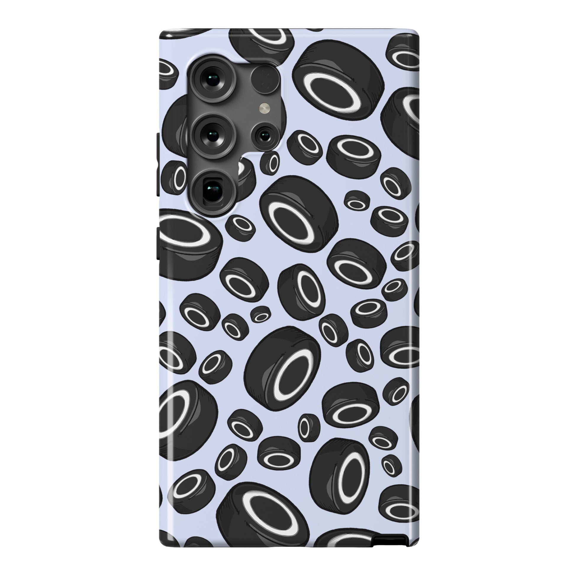 Hockey Pucks Pattern Phone Case