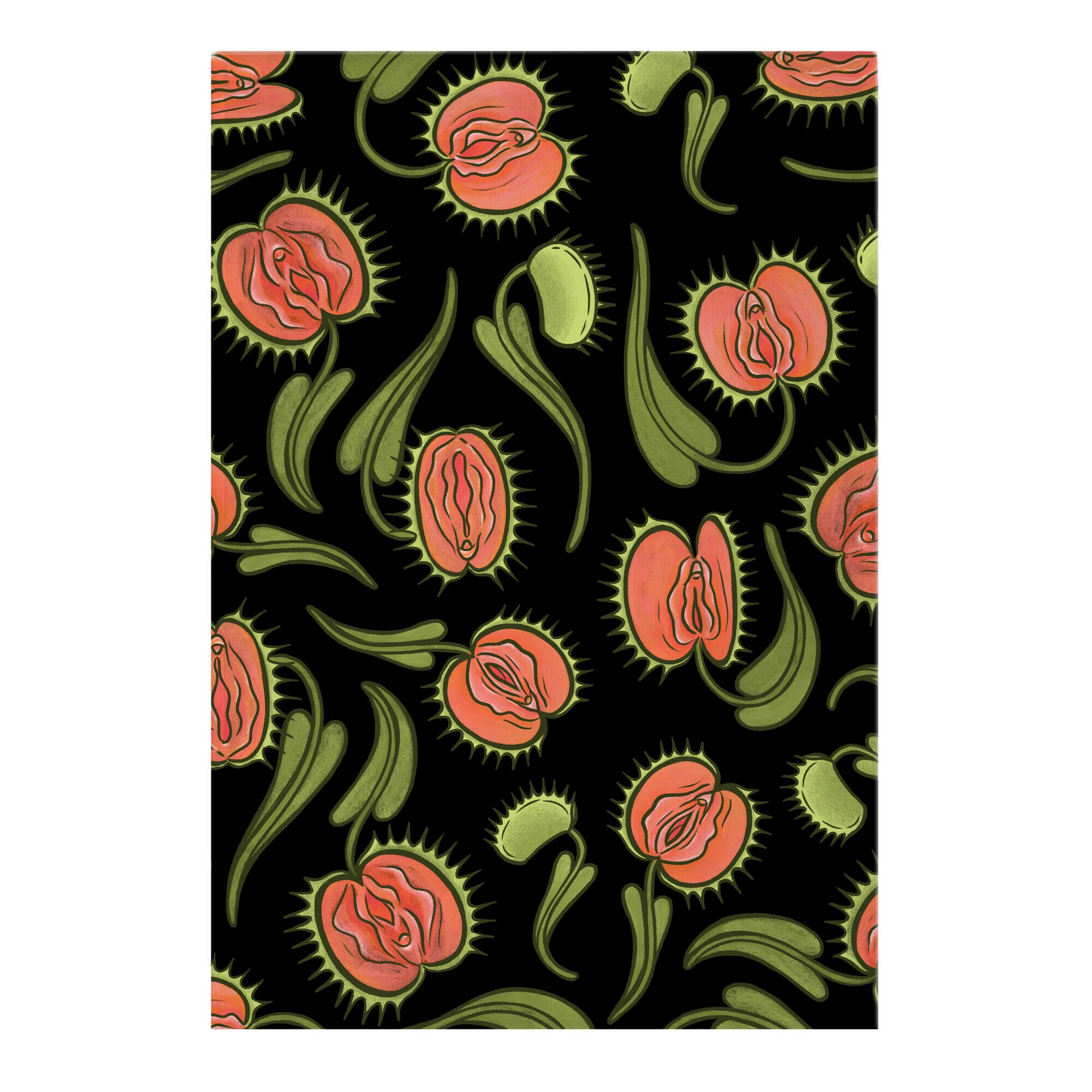 Venus Flytrap Vulvas Garden Flag