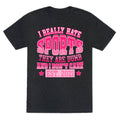 I Really Hate Sports Unisex Triblend Tee
