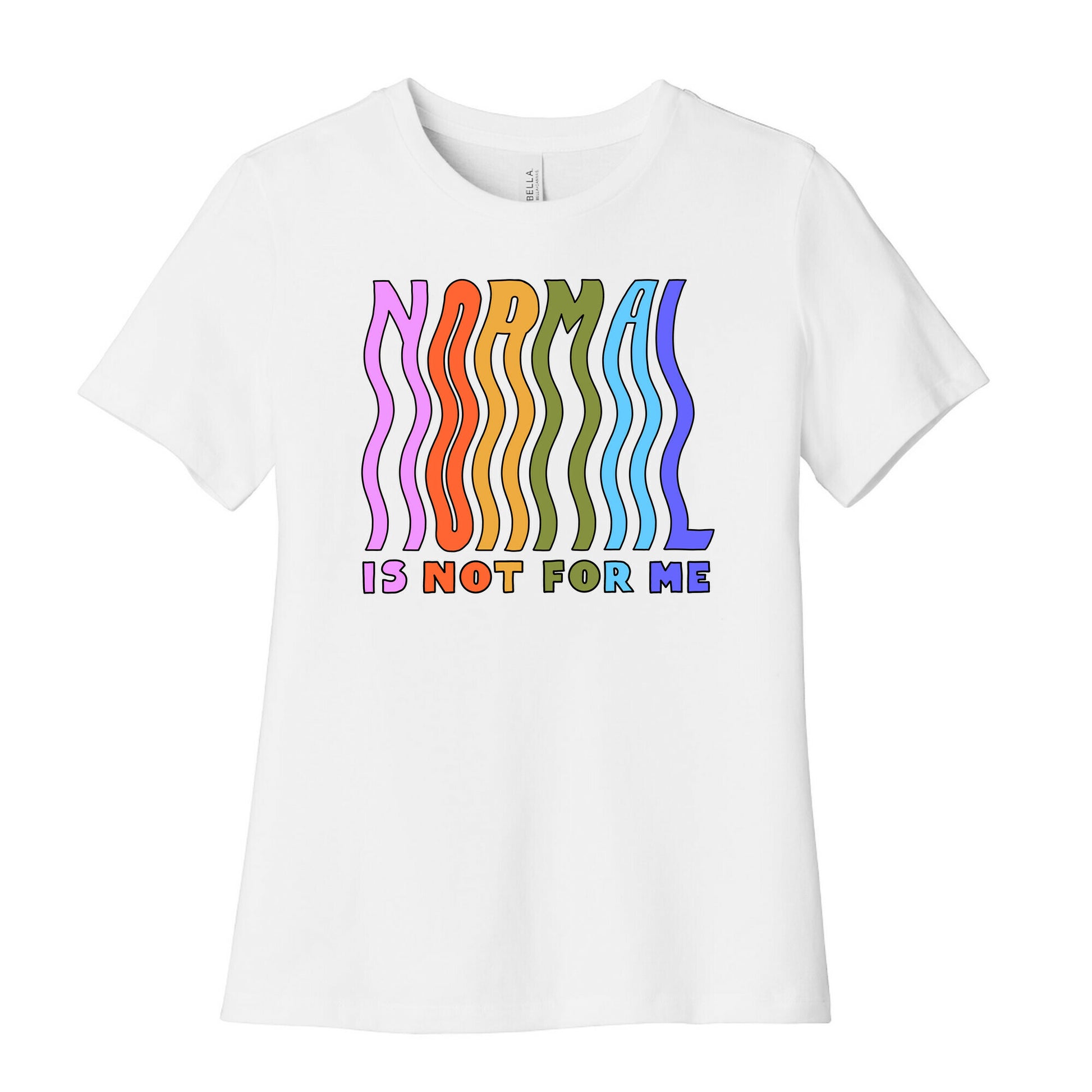Normal Is Not For Me Women's Cotton Tee