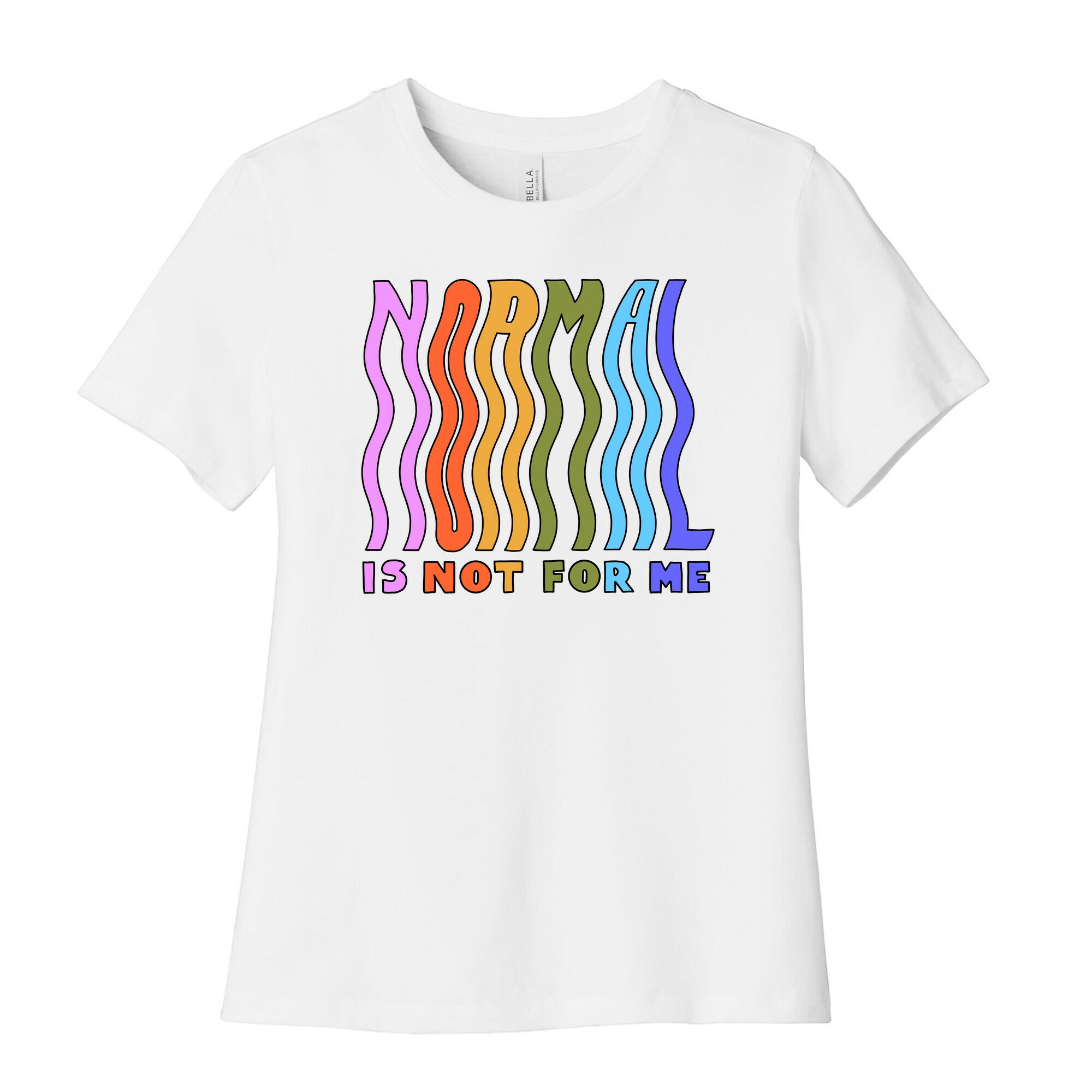 Normal Is Not For Me Women's Cotton Tee
