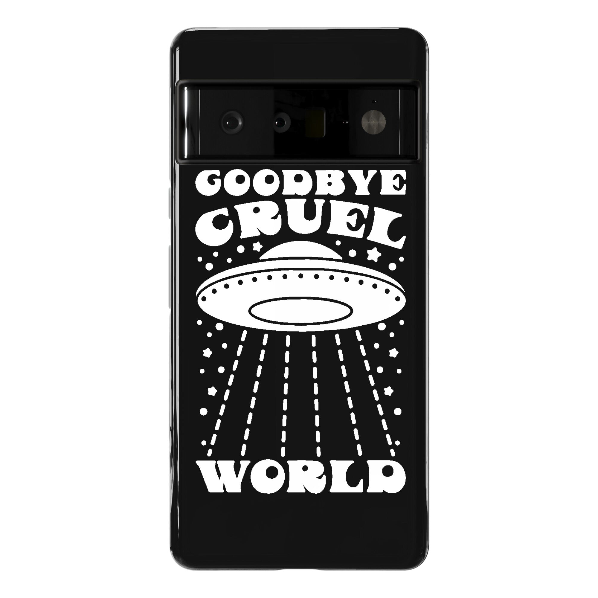 Goodbye Cruel World Phone Case