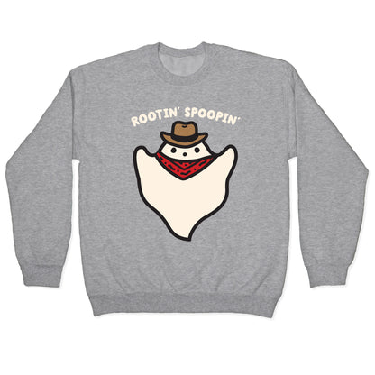 Rootin' Spoopin' Cowboy Ghost Crewneck Sweatshirt