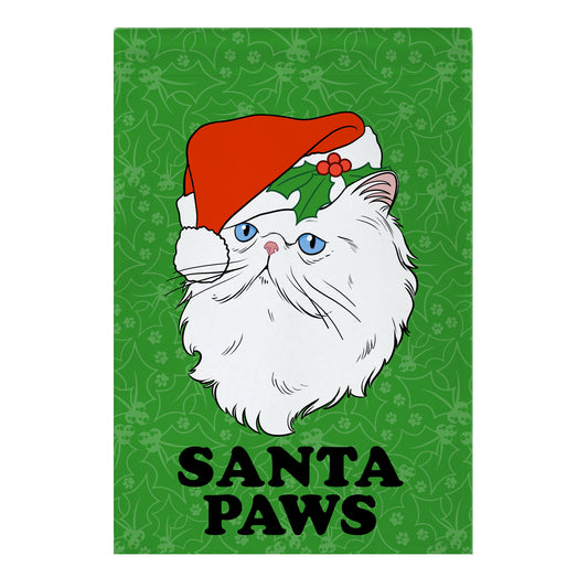 Santa Paws Garden Flag