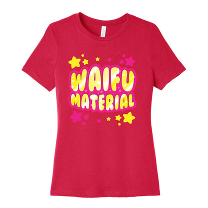 Waifu Material Women's Cotton Tee