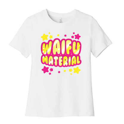 Waifu Material Women's Cotton Tee