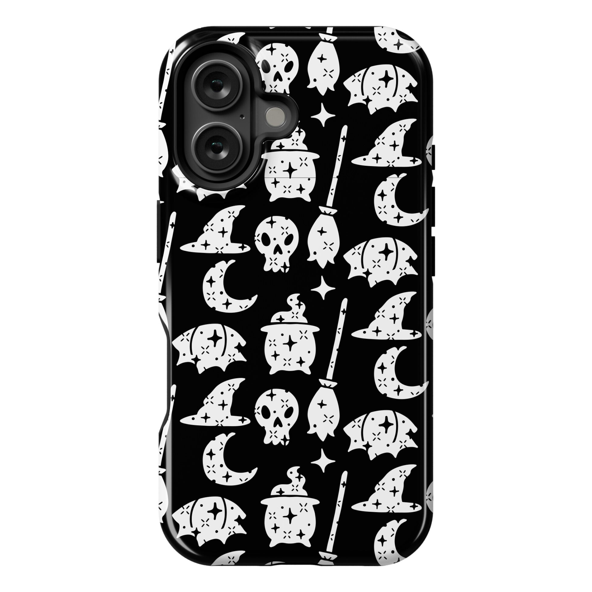 Sparkle Witch Pattern Phone Case
