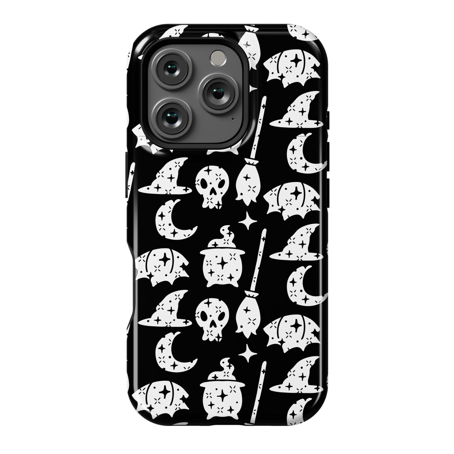 Sparkle Witch Pattern Phone Case